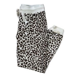 J. Crew Leopard Print Joggers